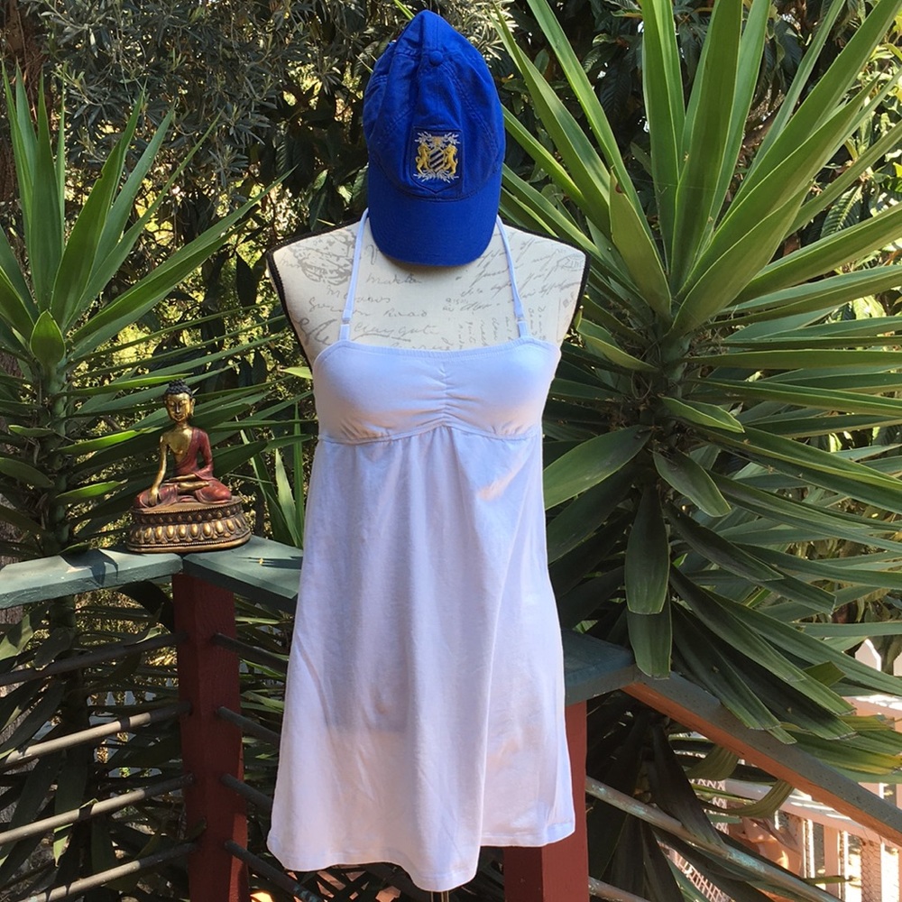 Mind Code White Halter Top - Picture 3 of 6